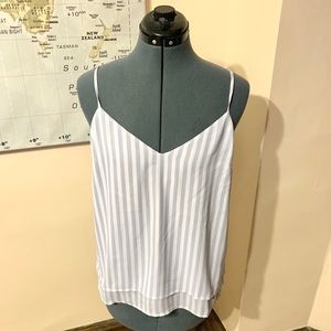 Woven Stripped Tank Top